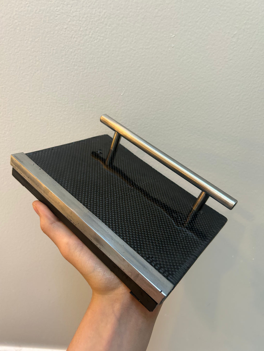LAME Carbon-Wrapped Manny Pad With Rail And Coping
