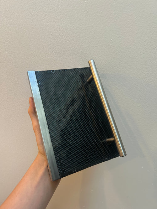 LAME Carbon-Wrapped Manny Pad With Rail And Coping
